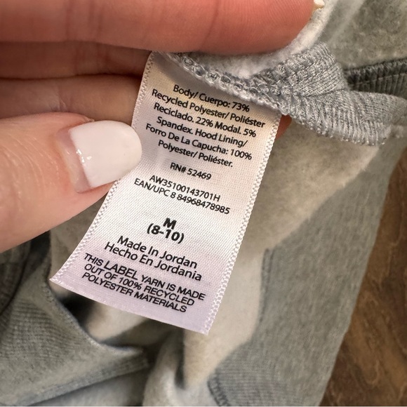 Athletic Works Super Soft Joggers and Hoodie Set Sweatshirt Sweatsuit Gray - Picture 7 of 10